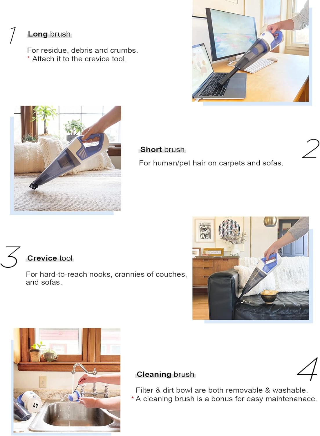 Handheld Cordless Vacuum Cleaner H93685