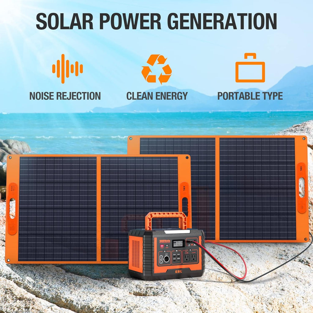 Portable Power Station 1000W 999Wh Solar Generator T7032
