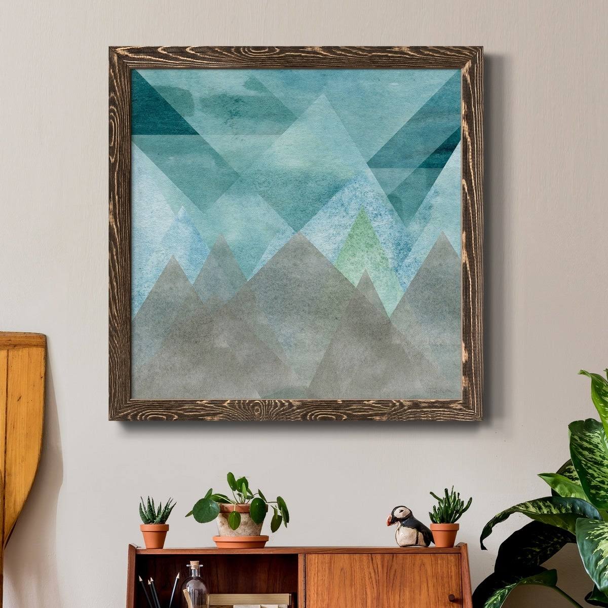 Framed Canvas O726