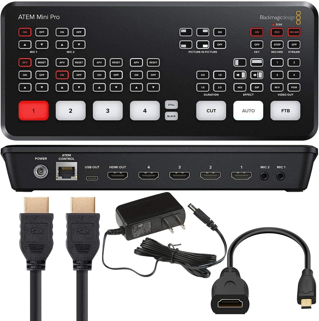HDMI Live Stream Switcher with 12V Power Supply B567552