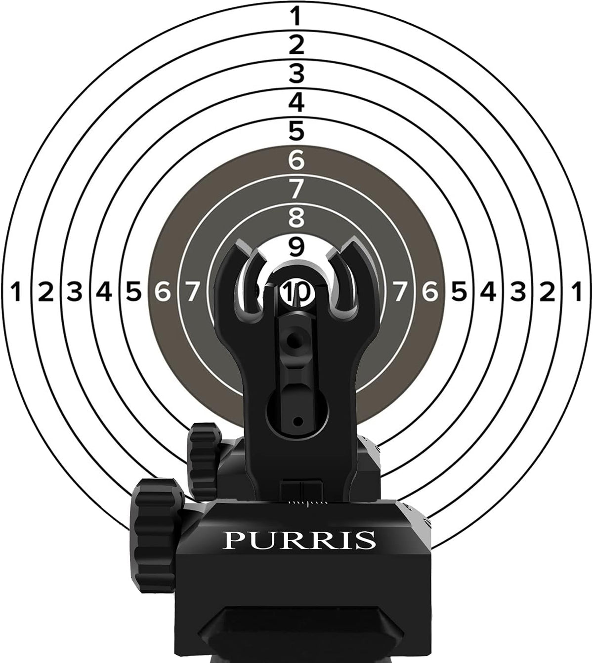 Flip Up Iron Sights Aluminum Front and Rear Set K875584