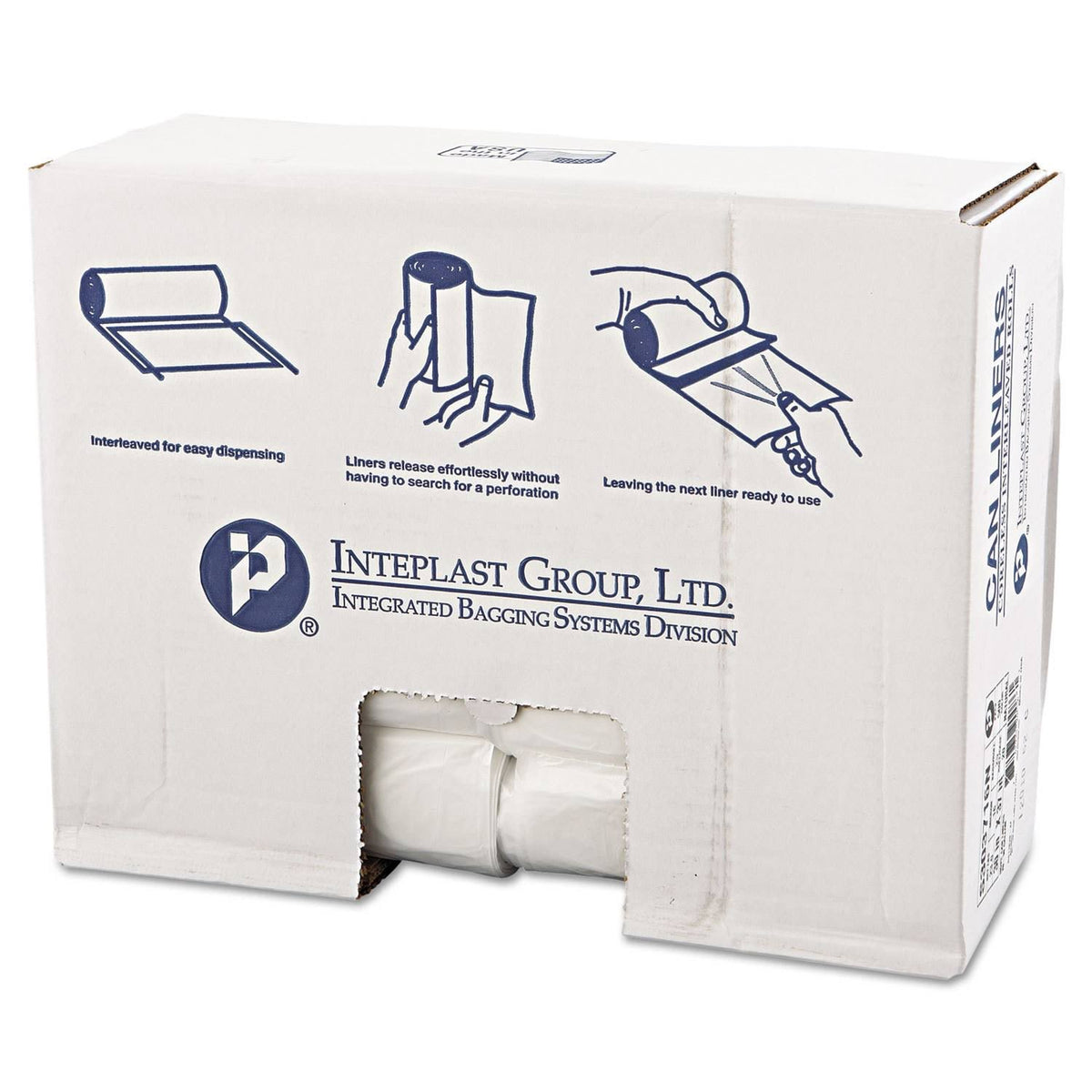 30 x 37 30gal 16mic Clear Can Liner I666