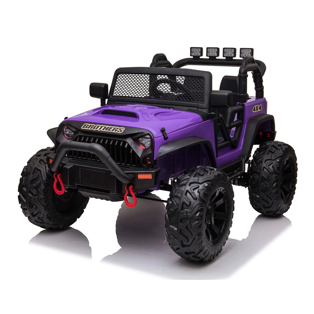 24 V Double Drive Kids Ride On Truck Car with Parent Remote Control M107754