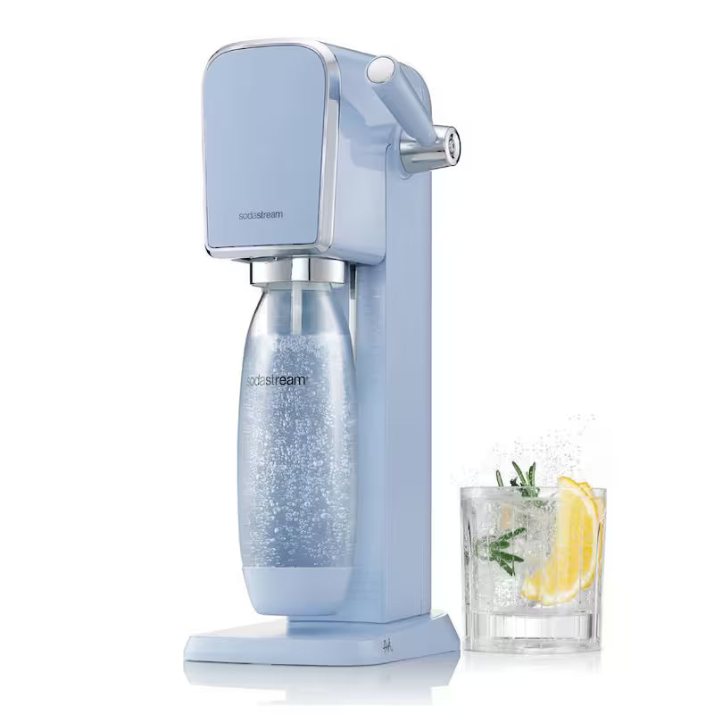 Misty Blue Soda Machine and Sparkling Water Maker Kit V706722