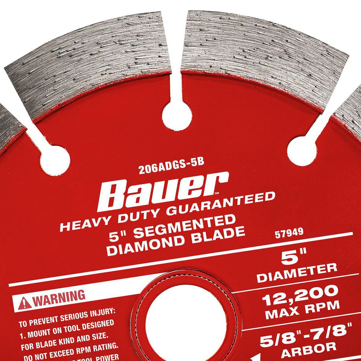 5 in. Segmented Rim Diamond Saw Blade I752069