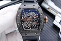 Black Rubber Strap Watch I36275