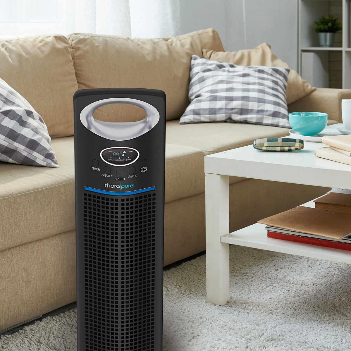Black HEPA-Type Air Purifier C336
