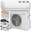 36,000 BTU 3 Zone Ductless Air Conditioner and Heat Pump I731322