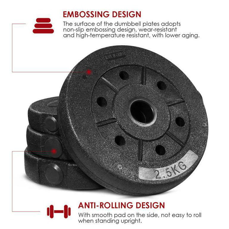 66 LBS Adjustable Dumbbell Set O767