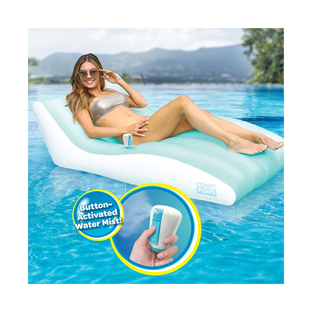 Double Hurricane Water Slide & Chaise Lounger Y45589