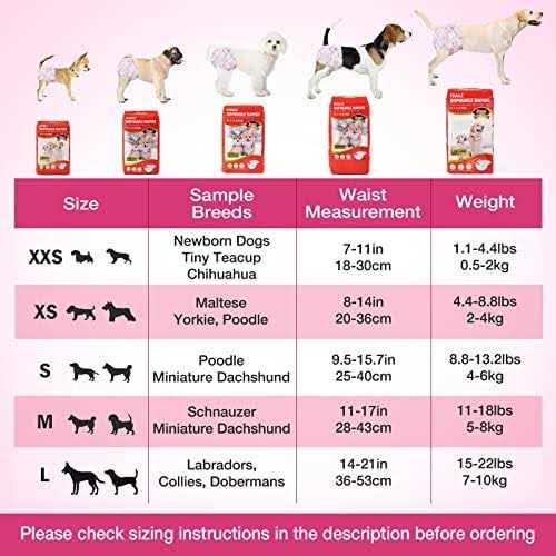 Disposable Dog Diapers Female Super Absorbent J9690