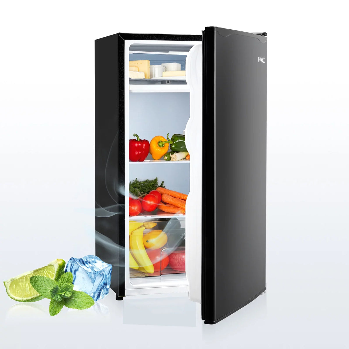 3.2CU FT Single Door Reversible Refrigerator Y2913
