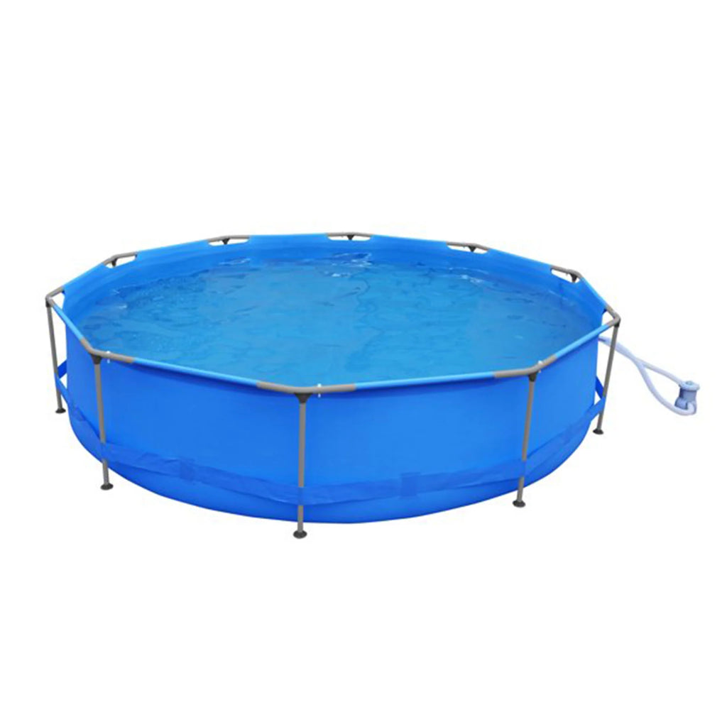 Round 12 Foot by 30 Inch Swimming Pool E66577