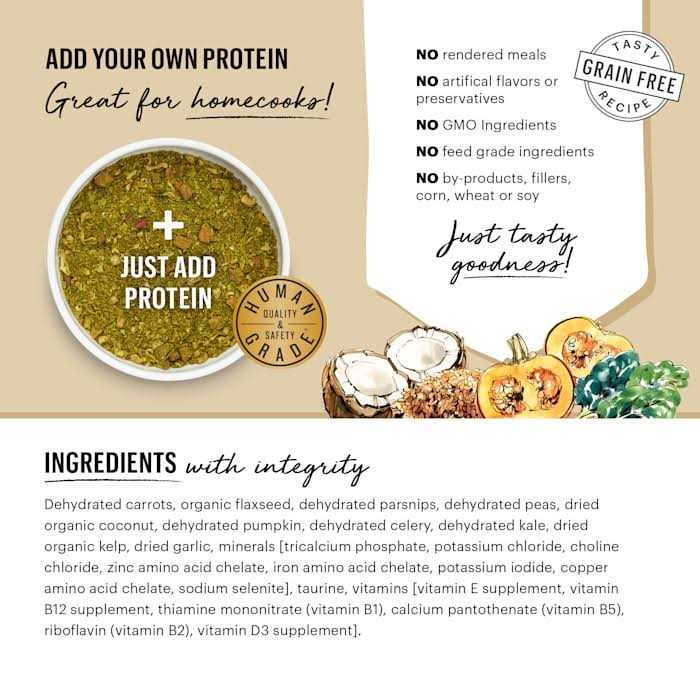Grain-Free Dehydrated Dog Food Y834
