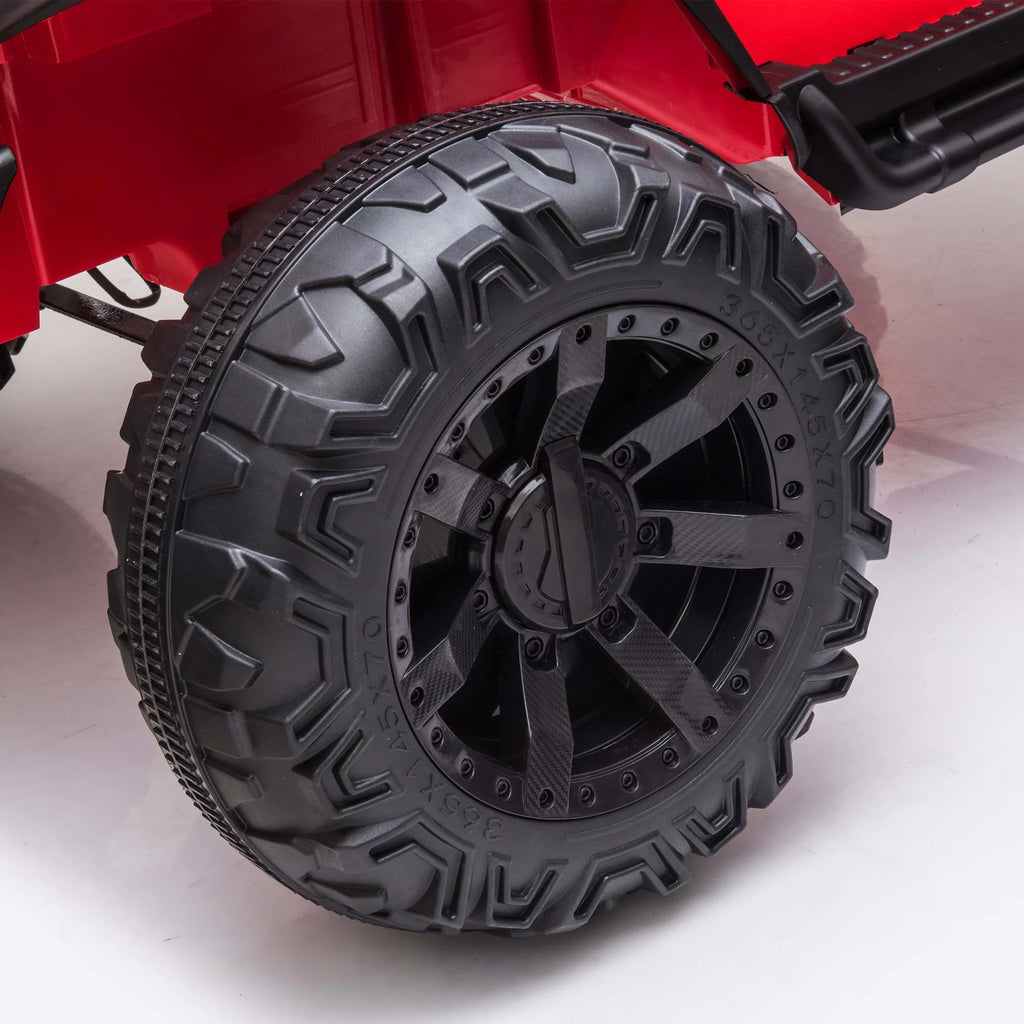 24 V Double Drive Kids Ride On Truck Car with Parent Remote Control M107754