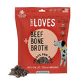 Beef with Bone Broth Flavored Jerky Dog Treats M783