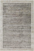 Gray Black Area Rug O6563