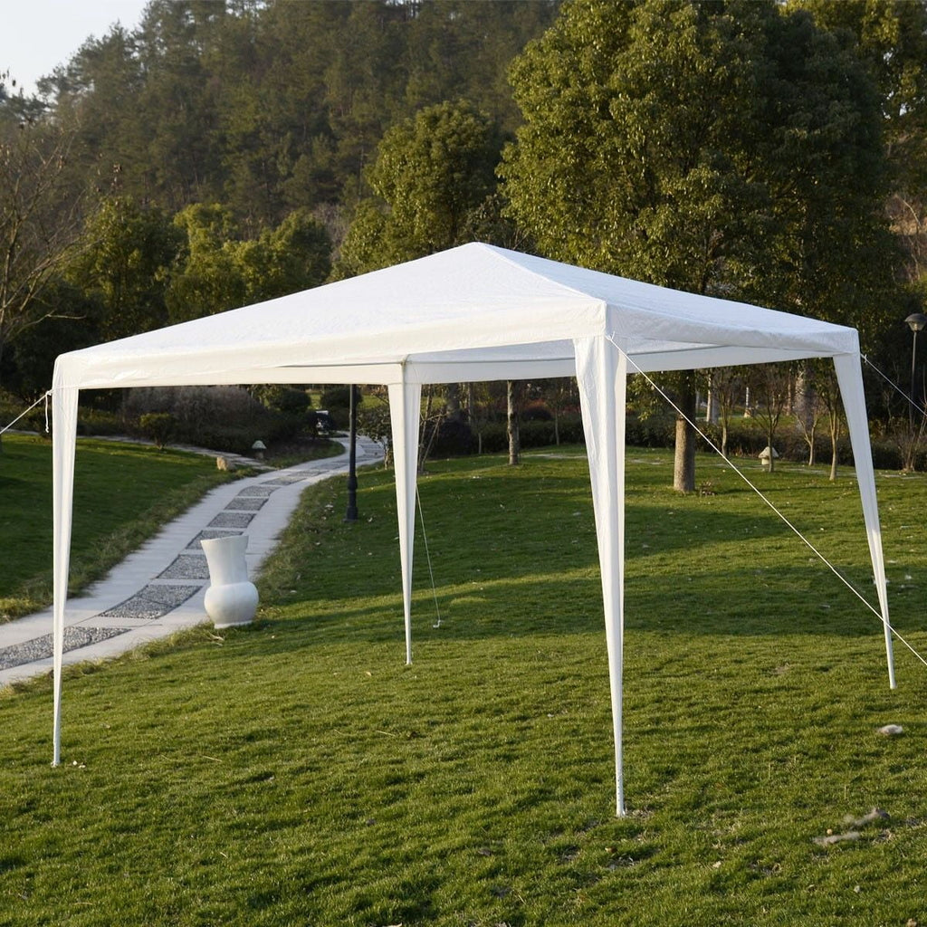 10'x10' Heavy Duty Outdoor Pavilion Tent White B604