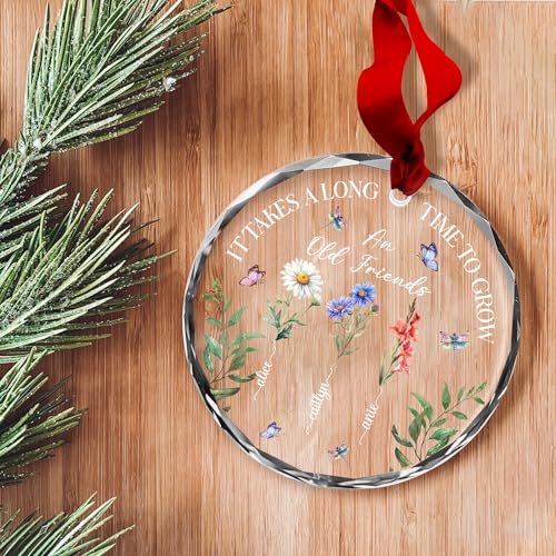 Wooden Family Christmas Ornament K426