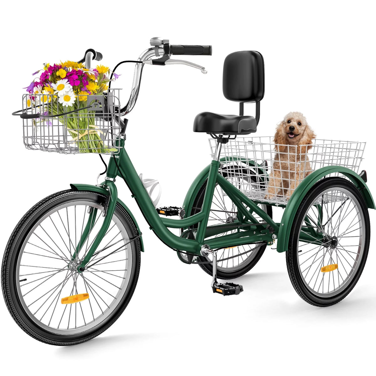 Blue 26 Adult Tricycle 3 Wheel Bike V116
