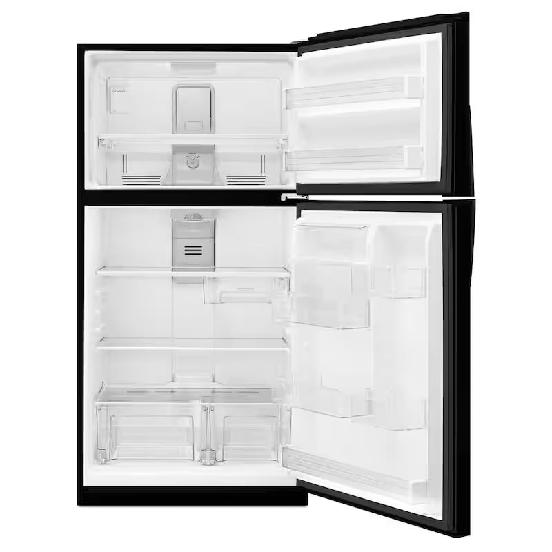 Black Top Freezer Refrigerator Z1178