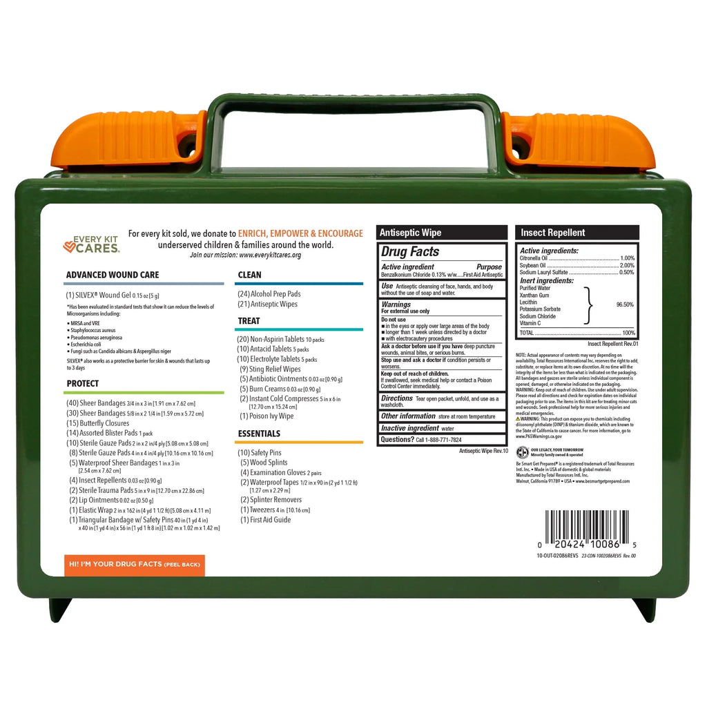 265pc Outdoor First Aid Kit Q714