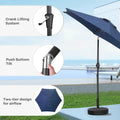 9ft Outdoor Patio Umbrella with Tilt & Crank A782