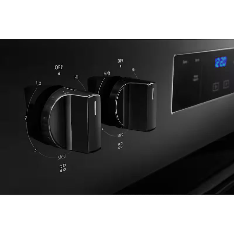 4-Burner Electric Range in Black with Storage Drawer N84274