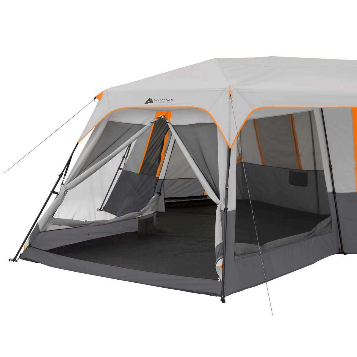 20' x 18' 12-Person 3-Room Instant Cabin Tent with Screen Room Q377