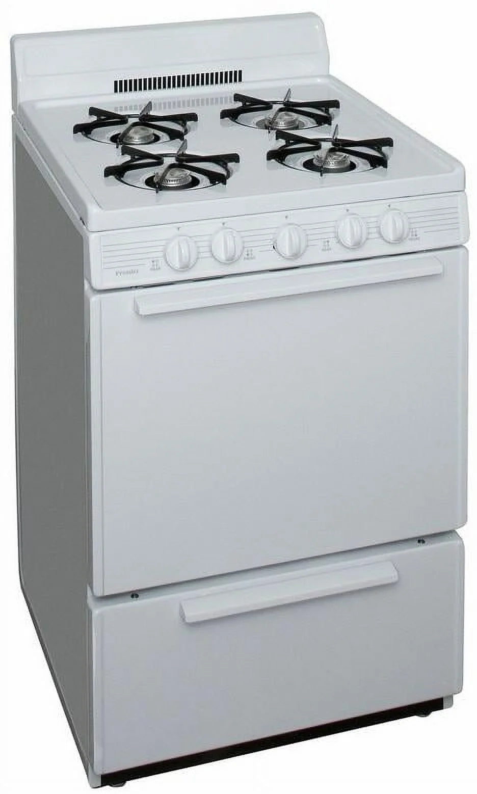 24" Free Standing Gas Range White Q44185