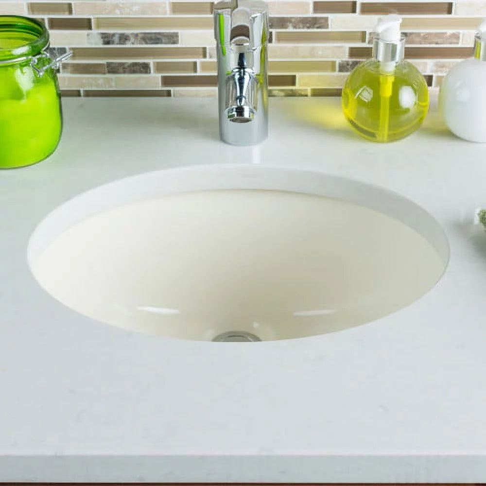 Ceramic Small Oval Bathroom Bowl Y455