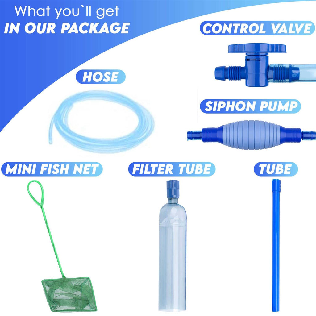Aquarium Fish Tank Gravel Vacuum Cleaner Z496724
