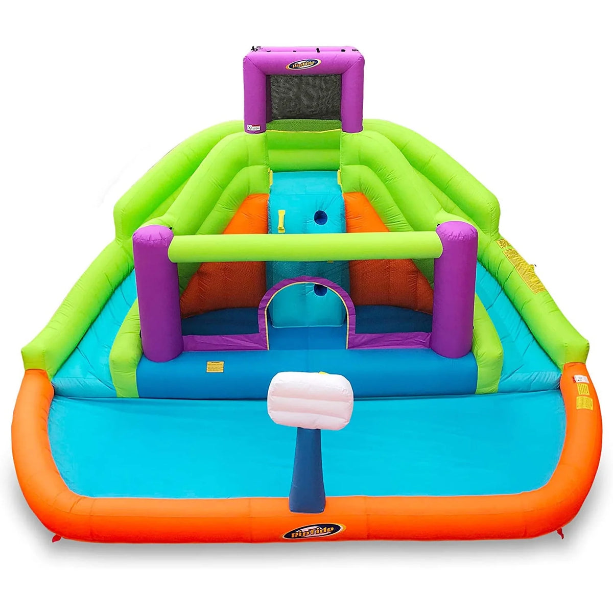 Double Hurricane Water Slide & Chaise Lounger Y45589