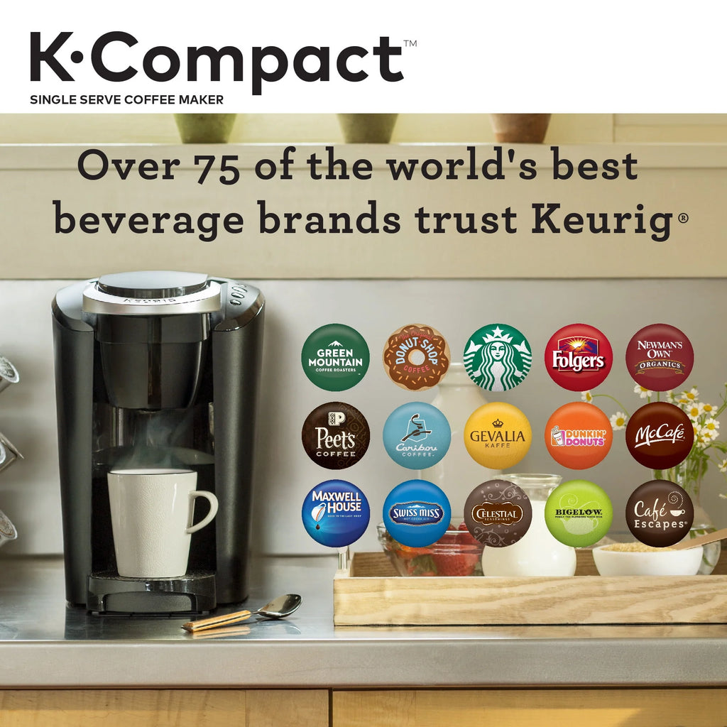 Black Single-Serve K-Cup Pod Coffee Maker C558