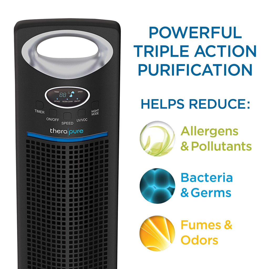 Black HEPA-Type Air Purifier C336