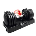 25 lb Adjustable Dumbbell Set, Pair, Black Z988
