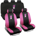 Pink Hawaiian 9 Piece Set Car Seat Covers R11748