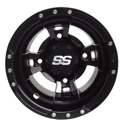 10X8 Black Alloy Sport Wheels N793707