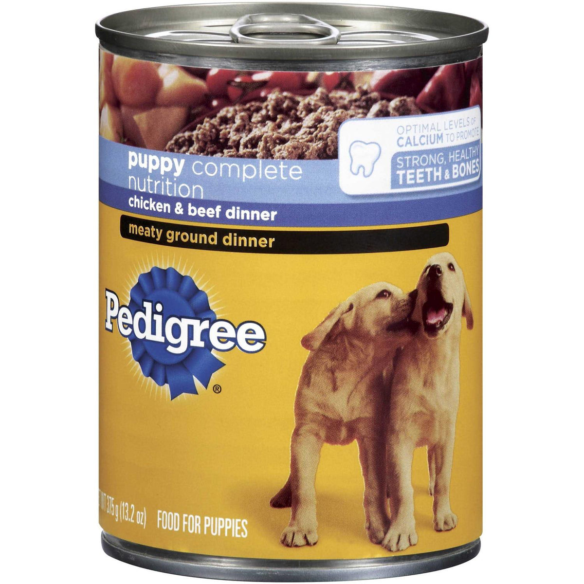 Chicken & Beef Ground Dinner Puppy Wet Dog Food Y77650
