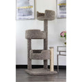 Real Wood and Carpeted Cat Tree A64895