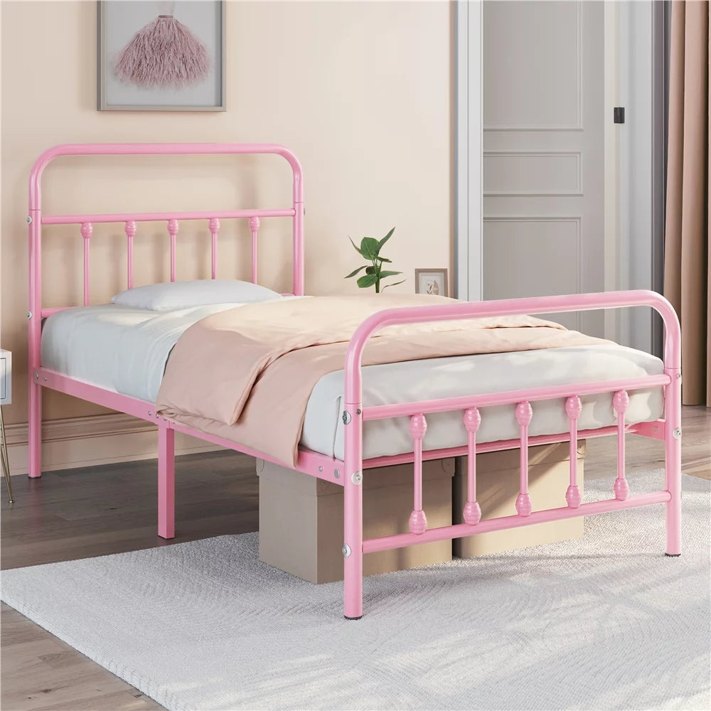 Queen Bed with High Headboard Q983