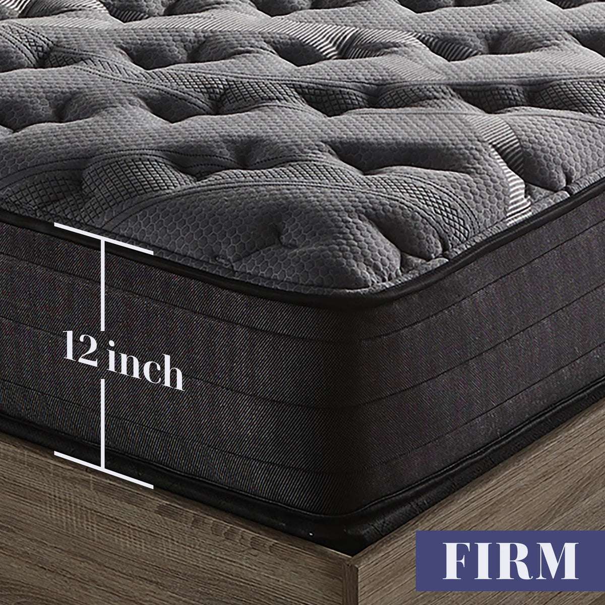 12 Inch Firm Hybrid Mattress Twin XL W684211