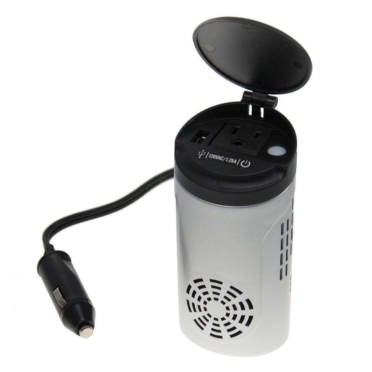 DC to AC Power Inverter with USB Port D12492