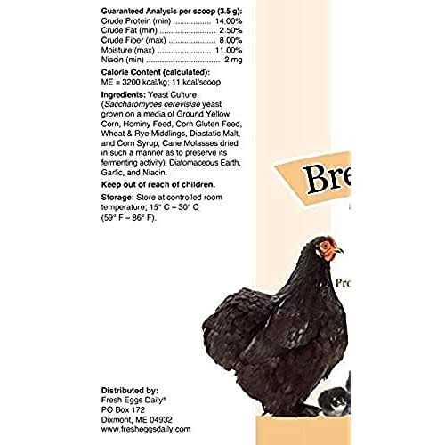 Brewers Yeast with Garlic Powder and Niacin Feed Supplement 1LB G50266