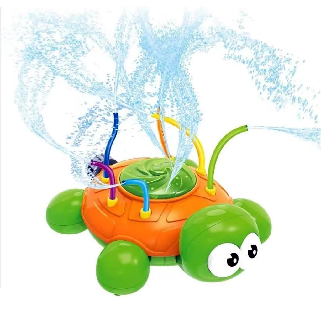 Sprinkler Toy for Kids Water Splash Play Spinning Spray Turtle Outdoor Toy M994118