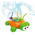 Sprinkler Toy for Kids Water Splash Play Spinning Spray Turtle Outdoor Toy M994118