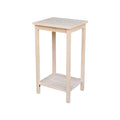 Solid Wood Unfinished Accent Table M936134