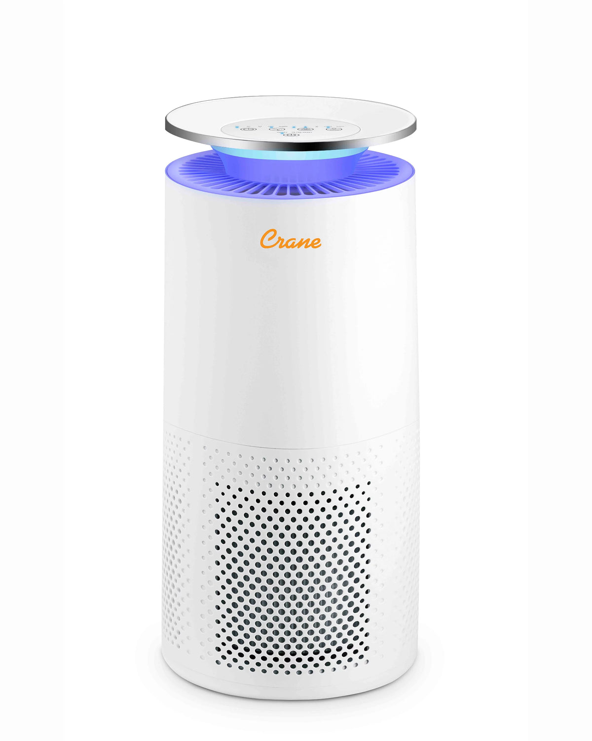 White True HEPA Tower Air Purifier with UV Light G739