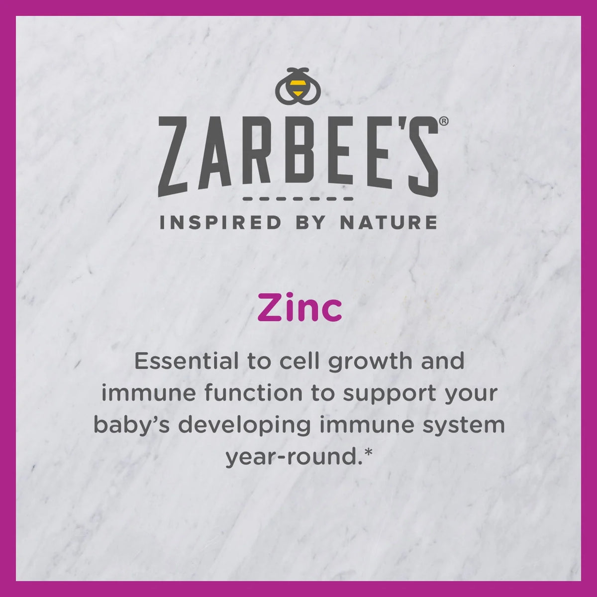 Baby Immune Support with Zinc 2oz U966198