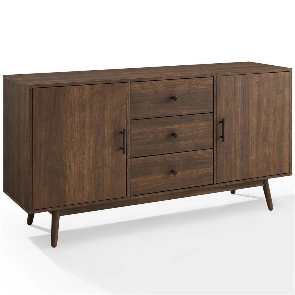 Wooden Mid-Century Modern Sideboard in Brown I92122
